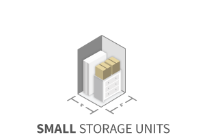 small storage units graphic